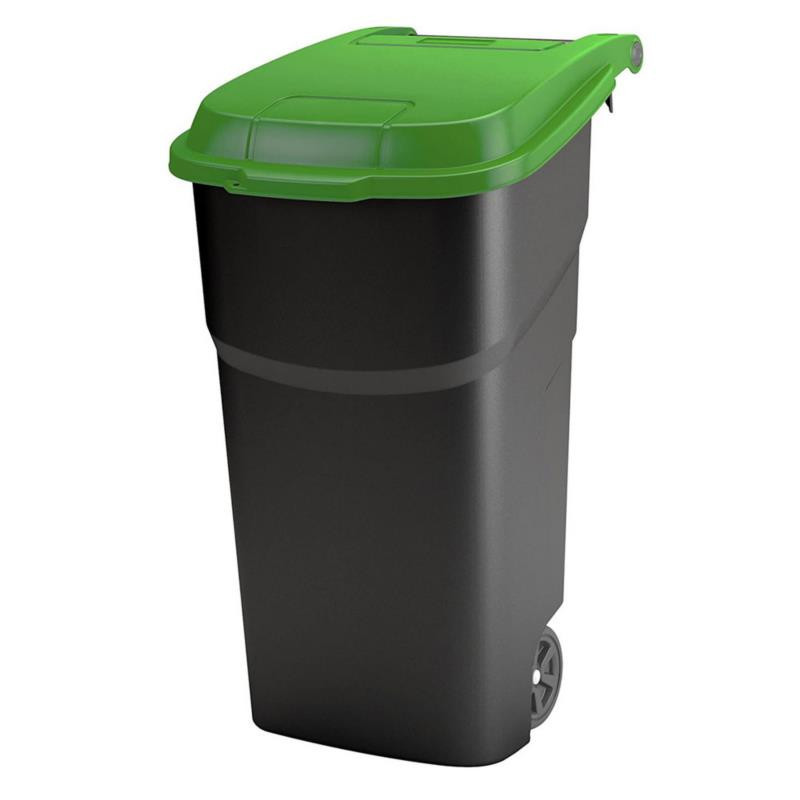 Pojemnik 100L na kółkach Atlas 45101 zielony